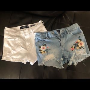 NWOT HOLLISTER SHORTS DUO